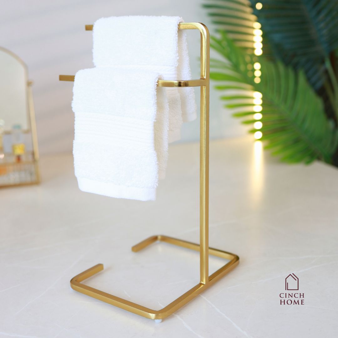 Freestanding Stainless Steel Towel Stand