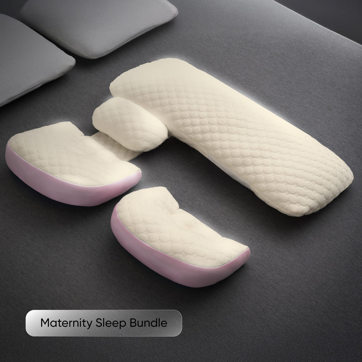 Maternity Support Pillow – Dual Wedge Set