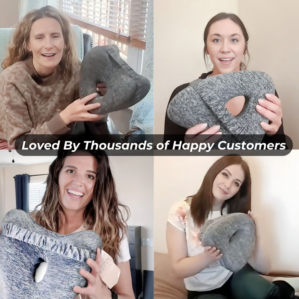 Contoured Memory Foam Knee Pillow