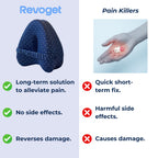 Contoured Memory Foam Knee Pillow